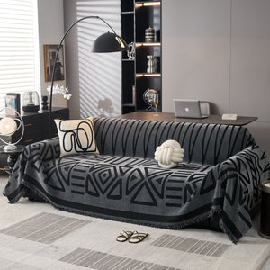 Boho Chenille Sofa Throw Covers Sectional Sofa Couch Cover Sofa Protector Covers