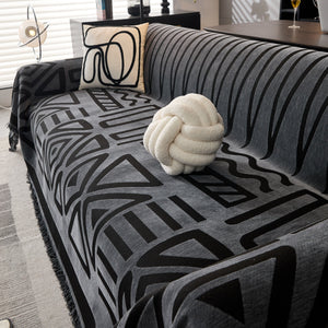 Boho Chenille Sofa Throw Covers Sectional Sofa Couch Cover Sofa Protector Covers