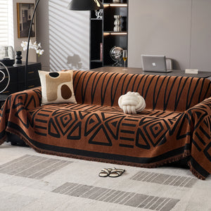 Boho Chenille Sofa Throw Covers Sectional Sofa Couch Cover Sofa Protector Covers