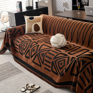 Boho Chenille Sofa Throw Covers Sectional Sofa Couch Cover Sofa Protector Covers