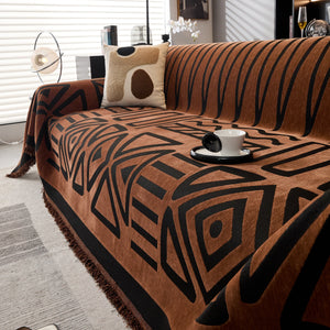 Boho Chenille Sofa Throw Covers Sectional Sofa Couch Cover Sofa Protector Covers