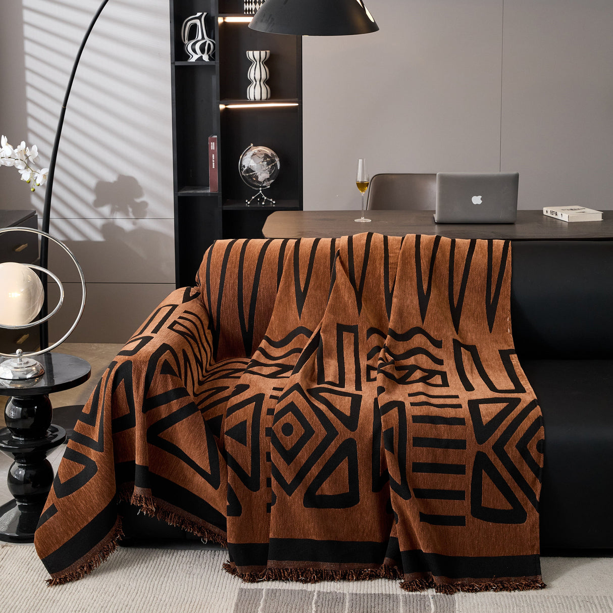 Boho Chenille Sofa Throw Covers Sectional Sofa Couch Cover Sofa Protector Covers