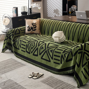 Boho Chenille Sofa Throw Covers Sectional Sofa Couch Cover Sofa Protector Covers