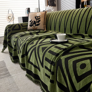 Boho Chenille Sofa Throw Covers Sectional Sofa Couch Cover Sofa Protector Covers
