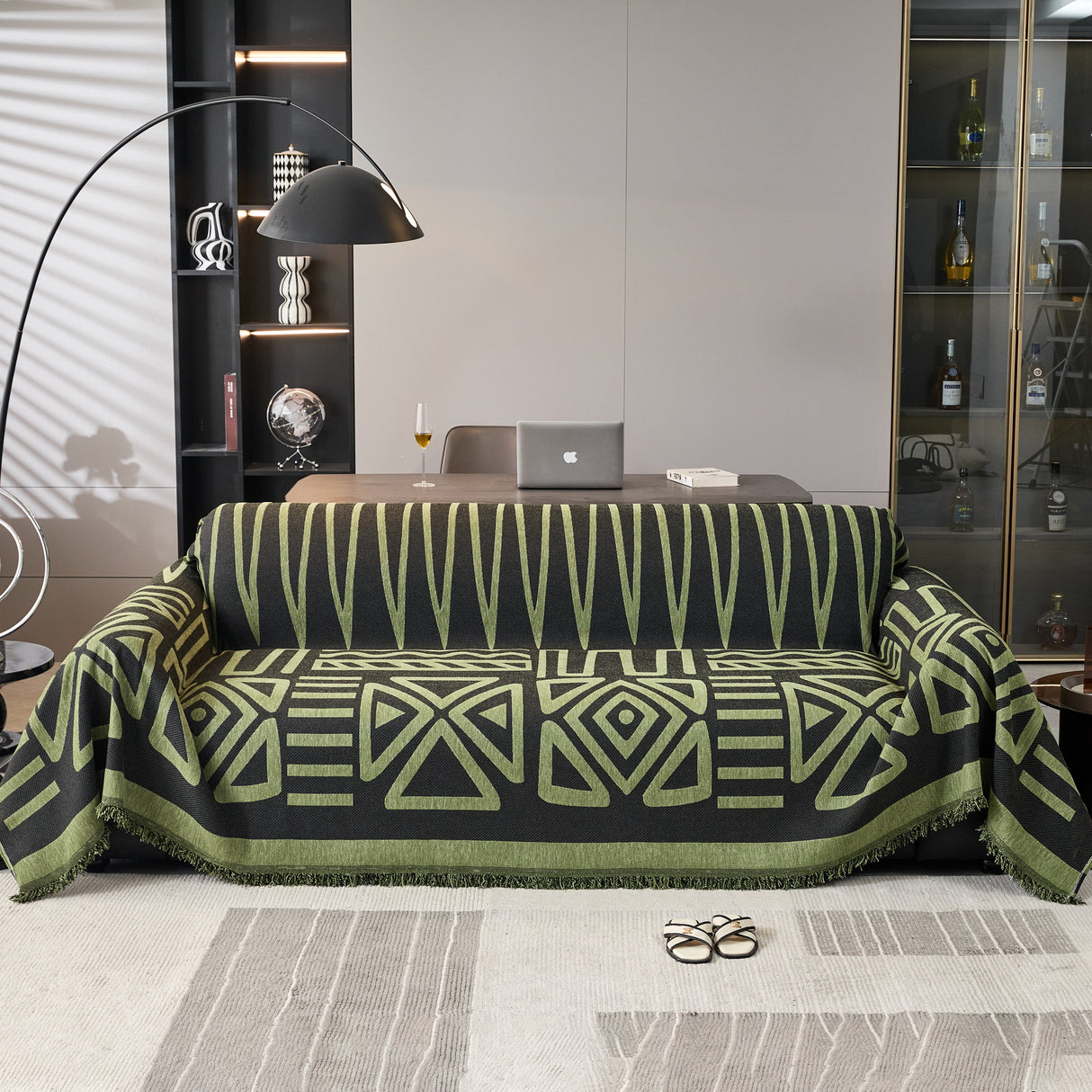 Boho Chenille Sofa Throw Covers Sectional Sofa Couch Cover Sofa Protector Covers