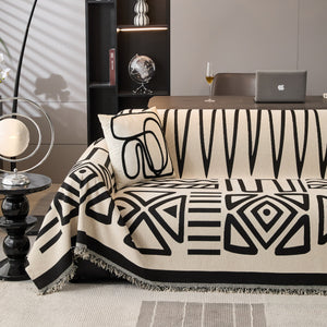 Boho Chenille Sofa Throw Covers Sectional Sofa Couch Cover Sofa Protector Covers