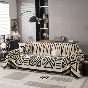 Boho Chenille Sofa Throw Covers Sectional Sofa Couch Cover Sofa Protector Covers