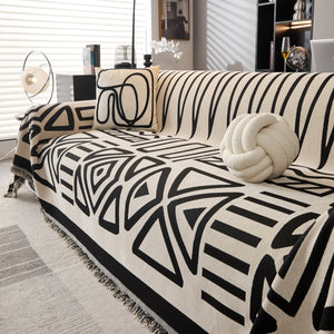 Boho Chenille Sofa Throw Covers Sectional Sofa Couch Cover Sofa Protector Covers