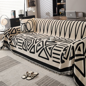 Boho Chenille Sofa Throw Covers Sectional Sofa Couch Cover Sofa Protector Covers