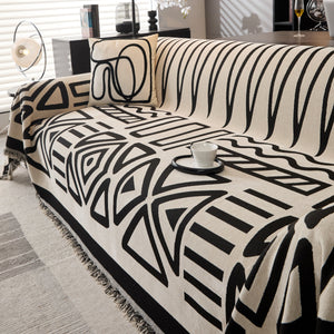 Boho Chenille Sofa Throw Covers Sectional Sofa Couch Cover Sofa Protector Covers