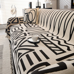 Boho Chenille Sofa Throw Covers Sectional Sofa Couch Cover Sofa Protector Covers