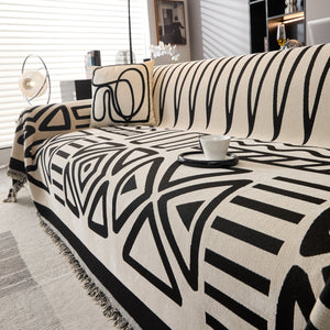 Boho Chenille Sofa Throw Covers Sectional Sofa Couch Cover Sofa Protector Covers