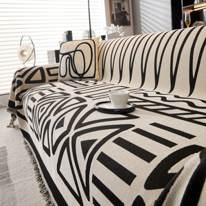 Boho Chenille Sofa Throw Covers Sectional Sofa Couch Cover Sofa Protector Covers