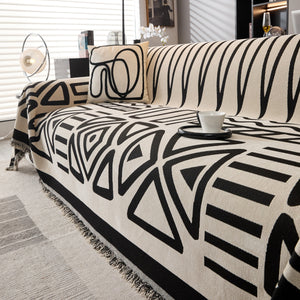 Boho Chenille Sofa Throw Covers Sectional Sofa Couch Cover Sofa Protector Covers