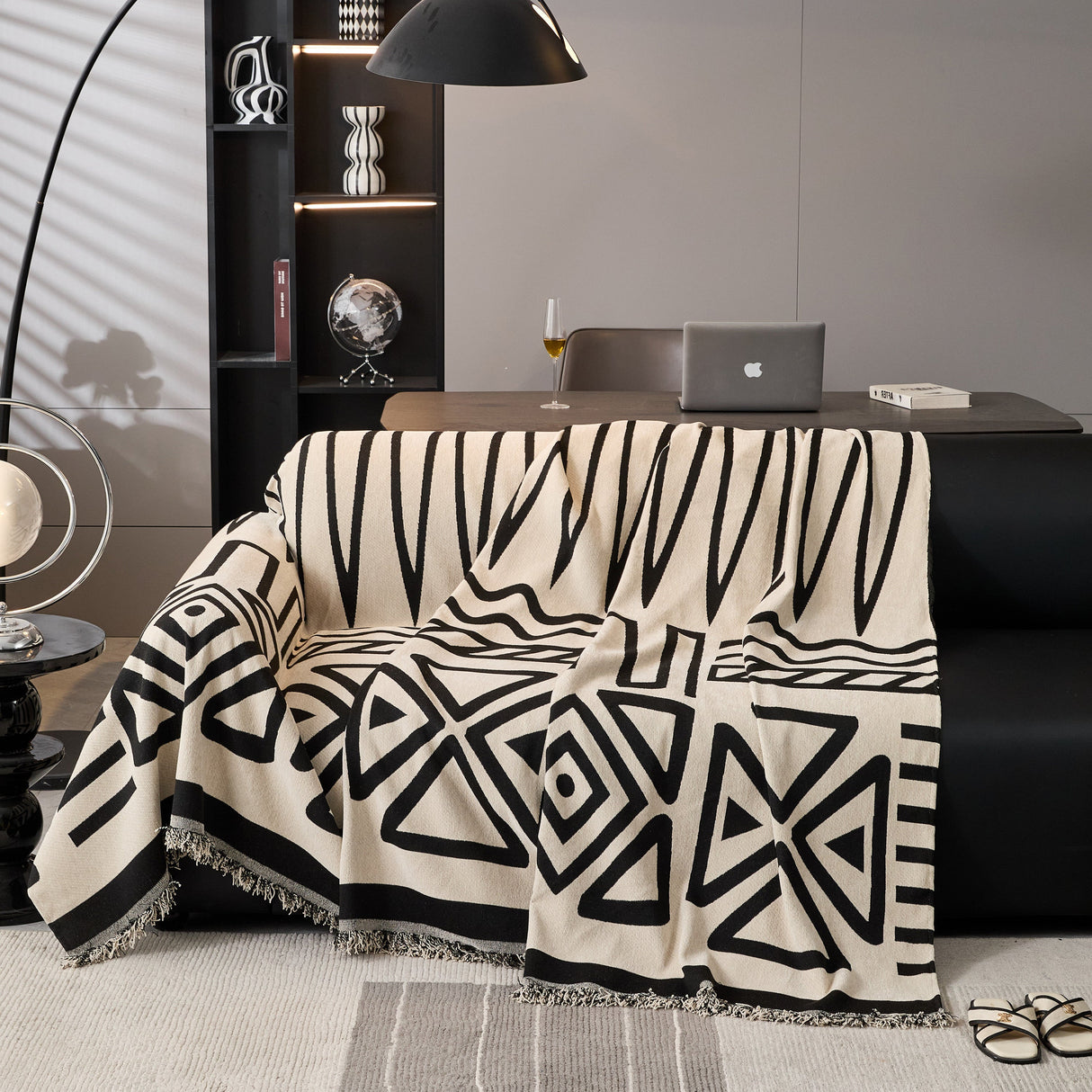 Boho Chenille Sofa Throw Covers Sectional Sofa Couch Cover Sofa Protector Covers