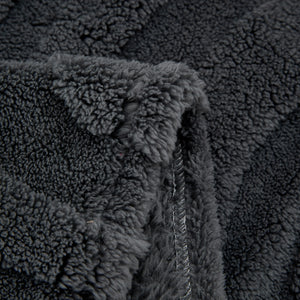 Thick Plush Jacquard Velvet Throw Blanket on Sofa, Sofa Slipcovers and Sectional Sofa Covers