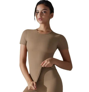 Women's Solid Color Sport T-Shirt