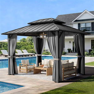 Aera Permanent 10'x12' Hardtop Gazebo