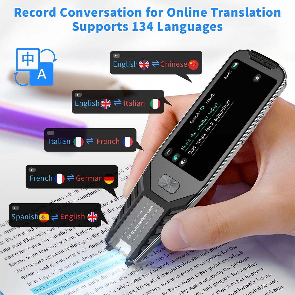 Contixo P1 Smart Scanning Translator Pen