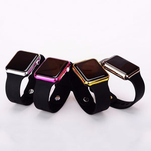 LED Electronic Sport Silicone Kids Watch Fashion Casual Outdoor Digital Display Watches Simple Kids Digital Watch Sport Led Simply Stylish Electronic Digital Wrist Watches For Women Ladies Teens Girls