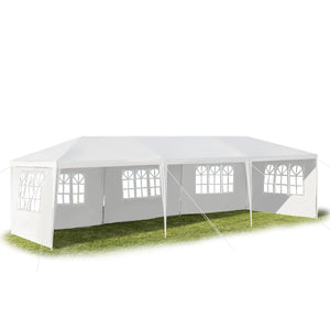 10 x 30 Feet Canopy Tent with 5 Removable Sidewalls for Party Wedding by DirectDeals