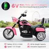 6V 3 Wheel Kids Motorcycle-Blue
