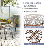 24 Inch Boucle Counter Stools Set of 4 with Curved Backrest