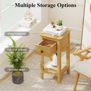 8 Inch Illuminated World Globe Night Light up Globe Lamp with Wooden Stand and HD Map-Blue