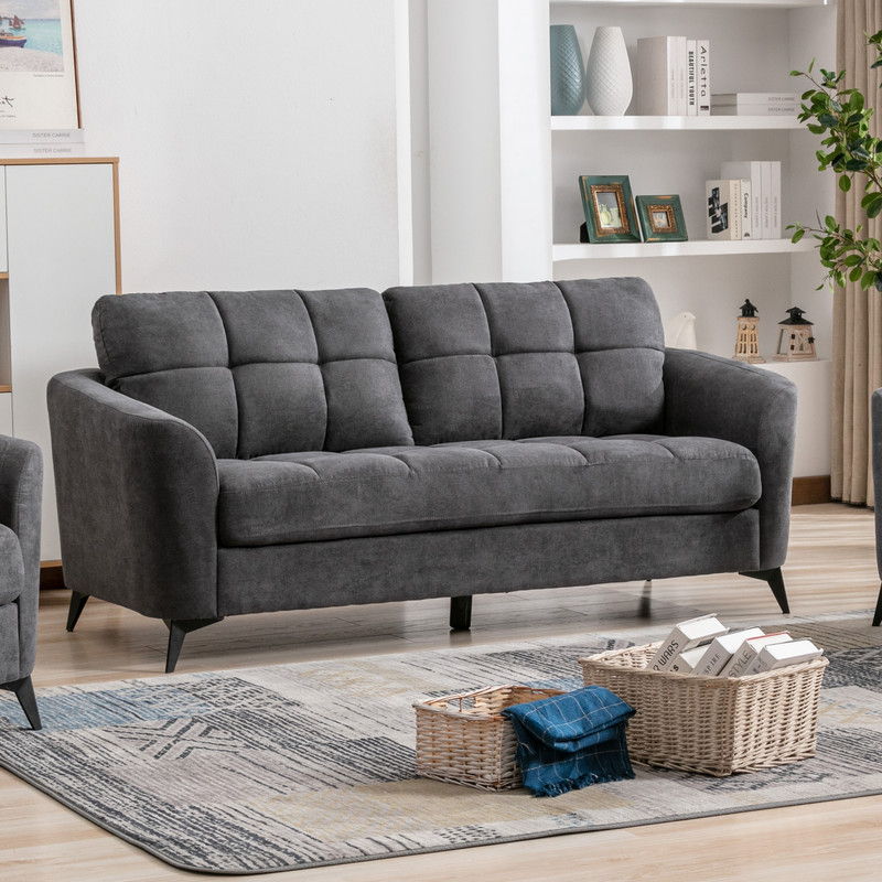 Callie - Woven Fabric Sofa by Couch.com