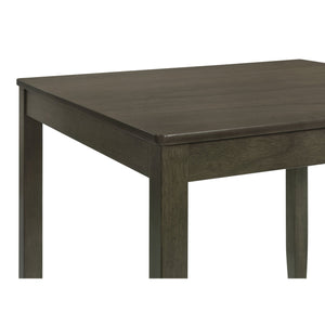 Rowland Charcoal 5-piece Dining Set