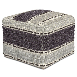 Grady - Handcrafted Square Pouf by Couch.com