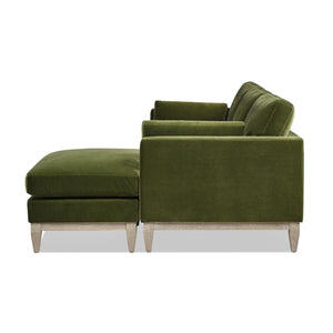 Knox - Modern Farmhouse Reversible Chaise Sectional Sofa by Couch.com
