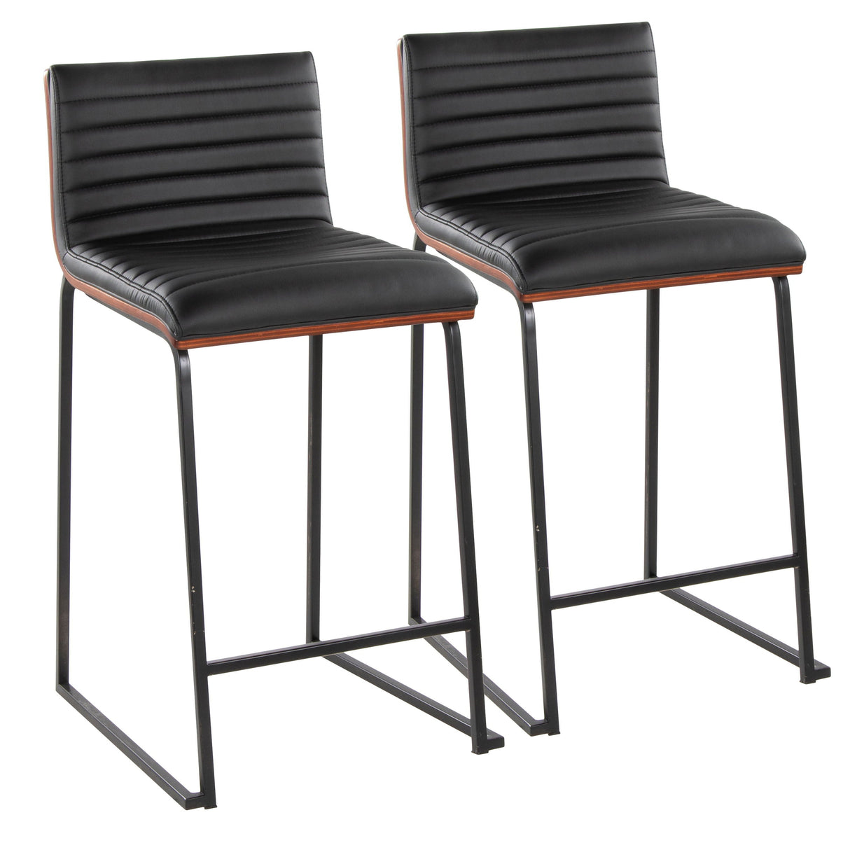 Mason Mara - Contemporary Fixed Height Quality Counter Stool (Set of 2) by Couch.com