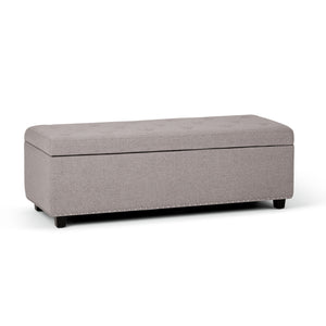 Hamilton - Upholstered Storage Ottoman by Couch.com