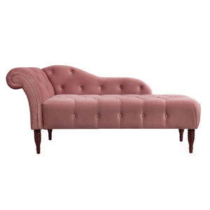 Samuel - Tufted Roll Arm Chaise Lounge by Couch.com