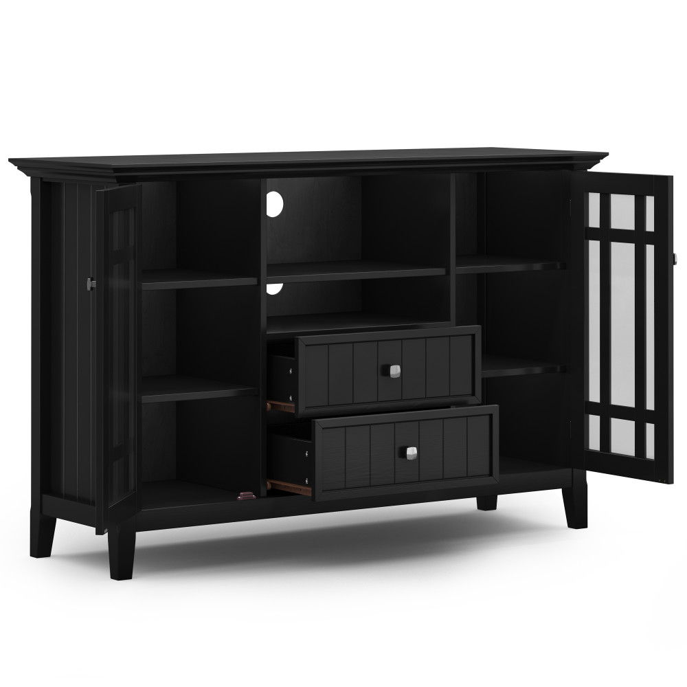Bedford - Handcrafted Tall TV Media Stand by Couch.com