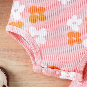 New Type Baby Sleeveless Baby Bodysuit Shorts Two-piece Set