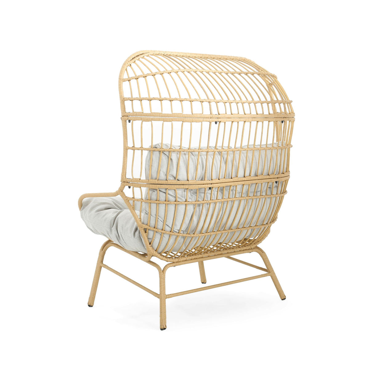 Palos - Outdoor Wicker Loveseat - Light Brown by Couch.com