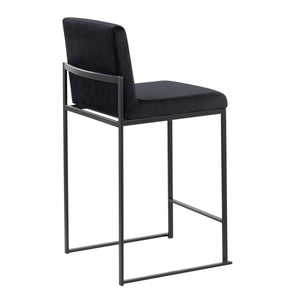 Fuji - Contemporary Modern Elegance, High Back Counter Stool by Couch.com