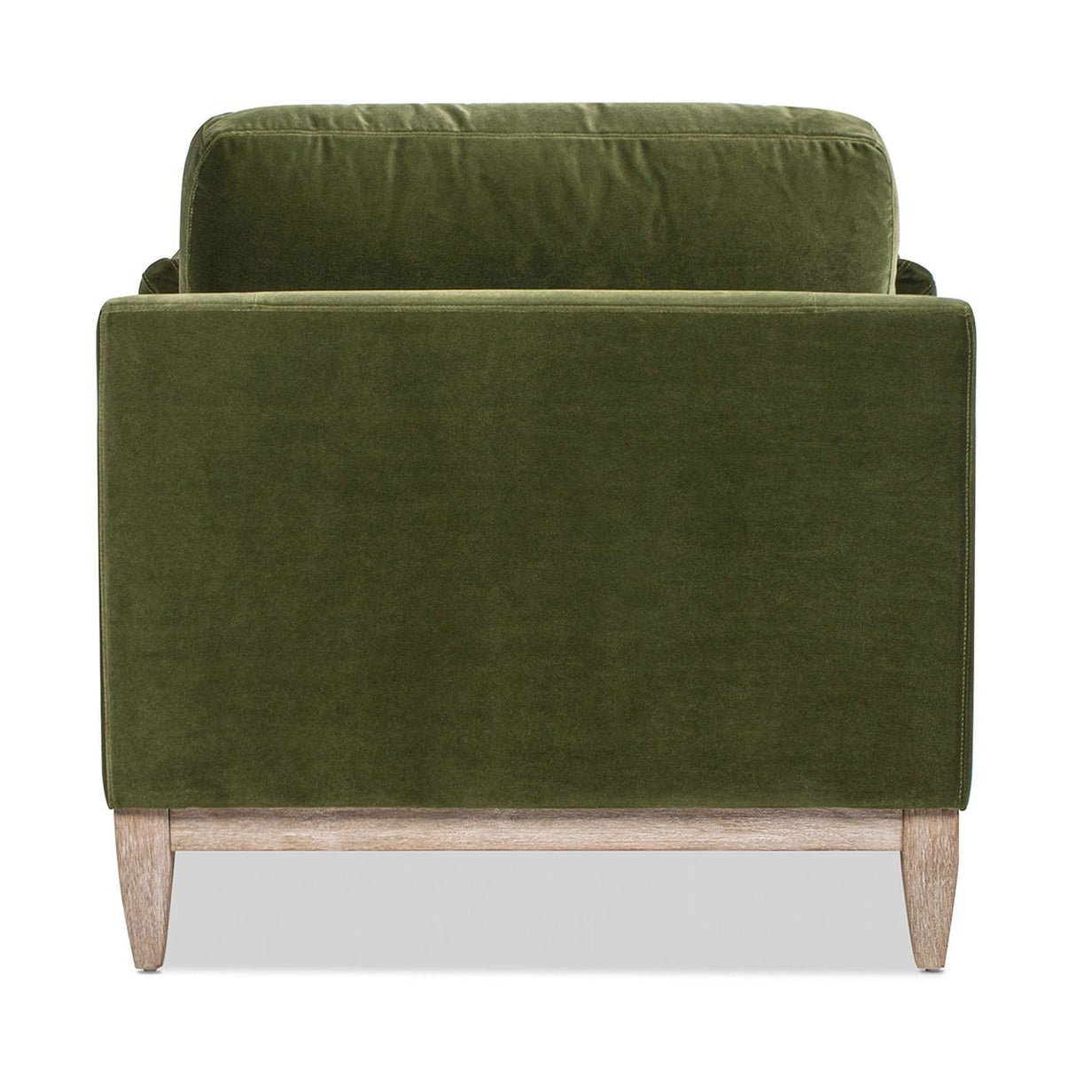Pasadena - Wide Modern Farmhouse Accent Arm Chair - Olive Green by Couch.com