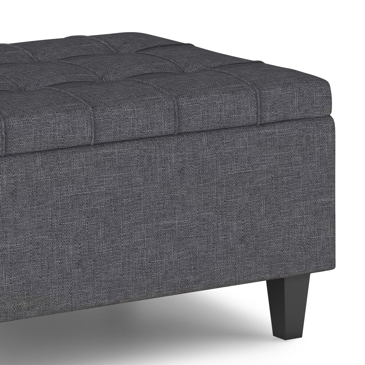 Harrison - Upholstered Coffee Table Storage Ottoman by Couch.com