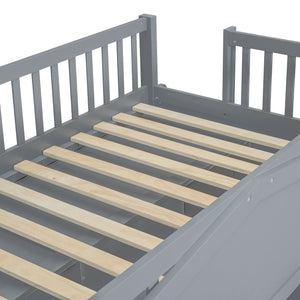 Loft Stylish Bed With Ladder And Wardrobe by Couch.com