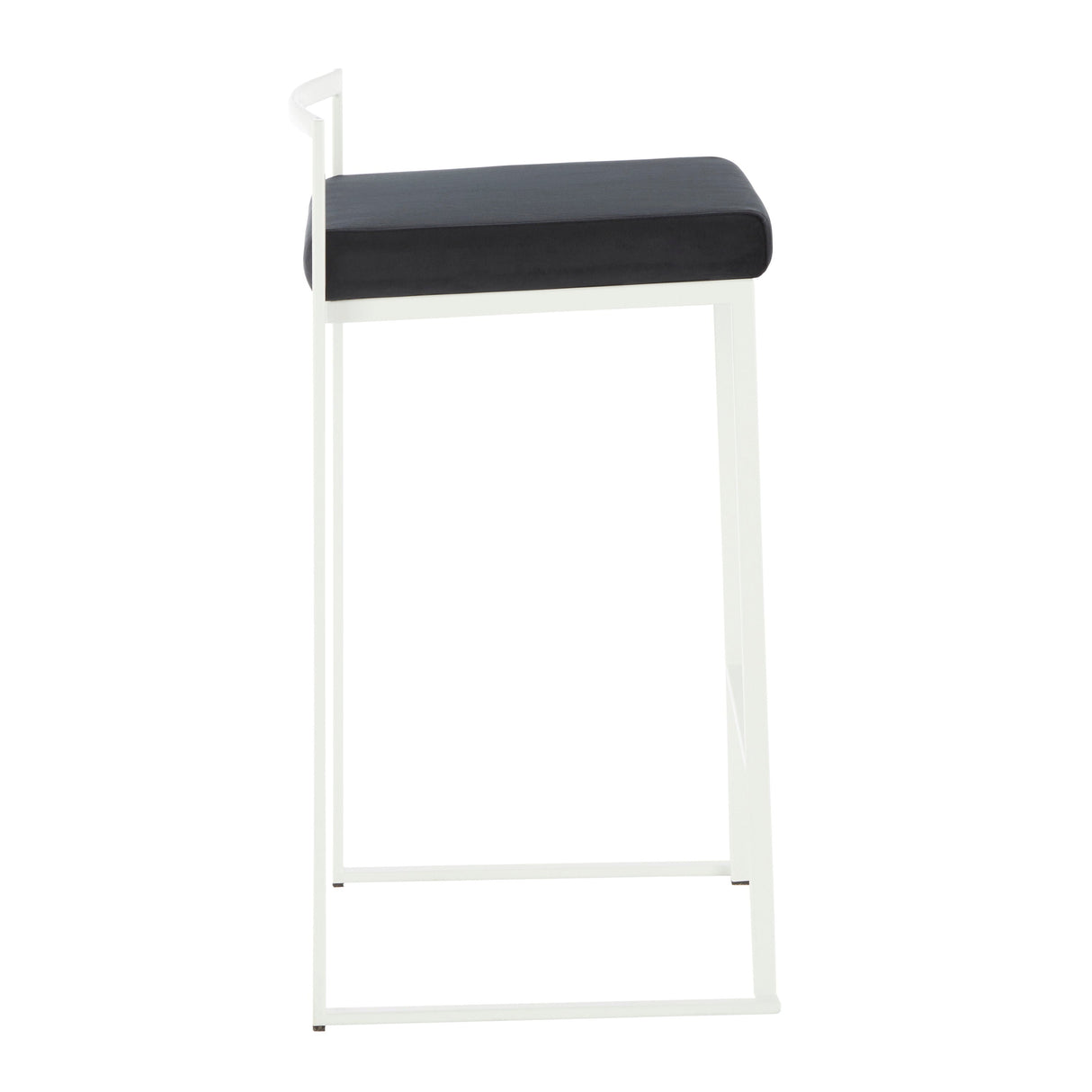 Fuji - Simple Elegance, Contemporary Stackable Counter Stool by Couch.com