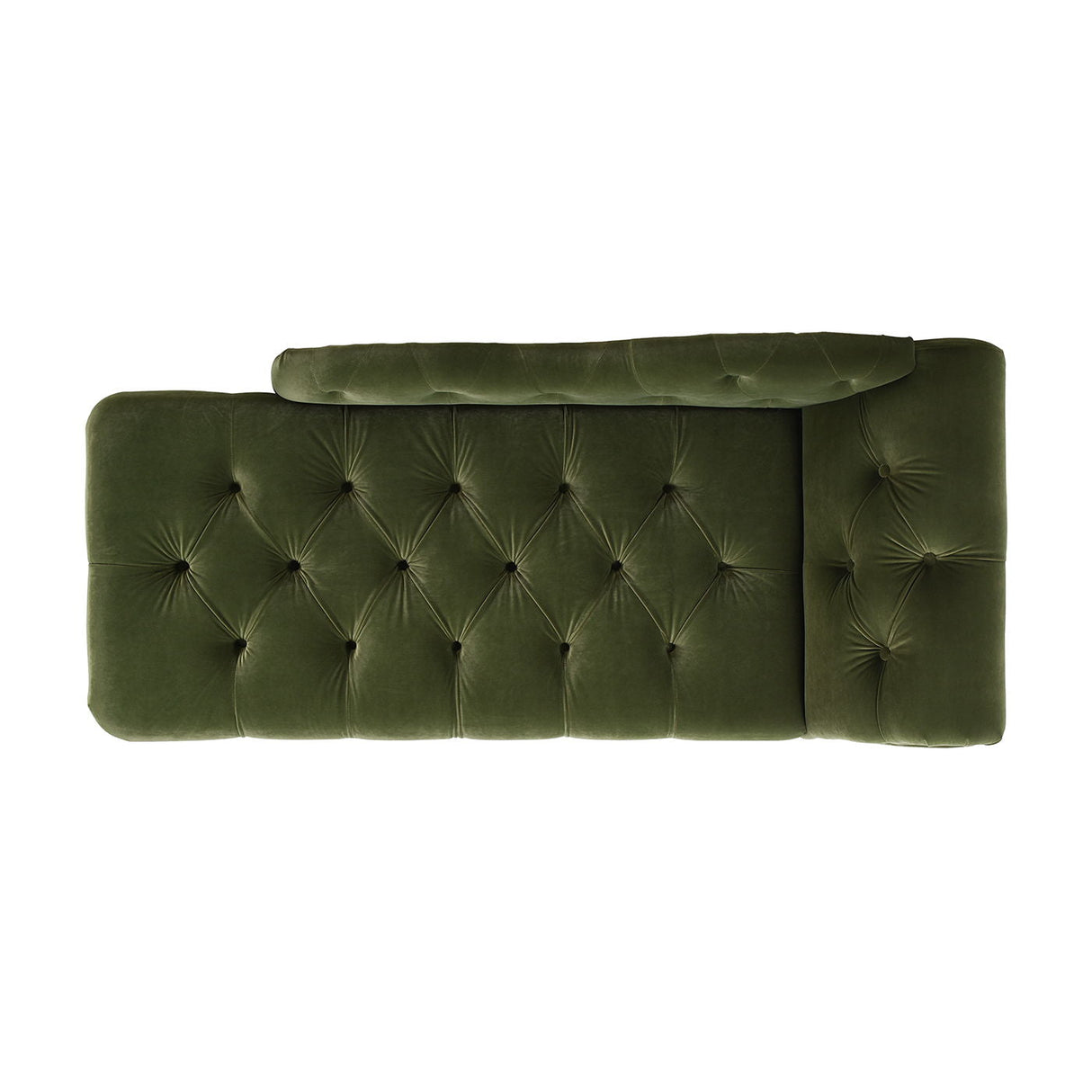 Samuel - Tufted Roll Arm Chaise Lounge by Couch.com