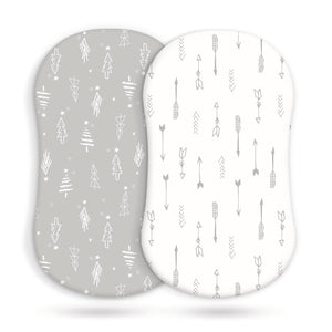 Baby Cradle Fitted Sheet Elastic Printing Baby Caring Table Changing Cover