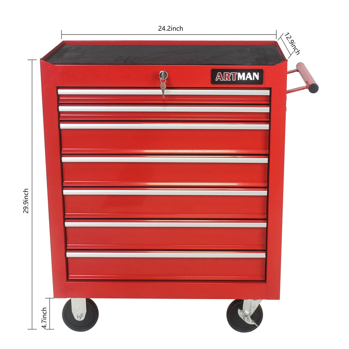 Multifunctional Tool Cart With Wheels And Drawers by Couch.com