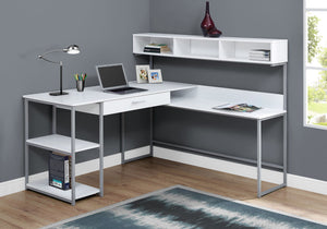 Computer Desk, Home Office, Corner, Storage Drawers, L Shape, Laptop, Contemporary & Modern by Couch.com