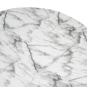 MGO Faux Marble Coffee Table for Indoor and Outdoor Use