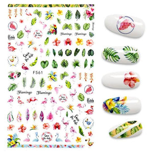 3D Nail Stickers Leaves Butterfly Panda Love Heart Design Stickers For Nails Manicure Foil Nail Art Decor  Girls Manicure Decoration Nail Art Supplies 3D Self-Adhesive Nail Decals Designer Nail Stickers for Acrylic Nails