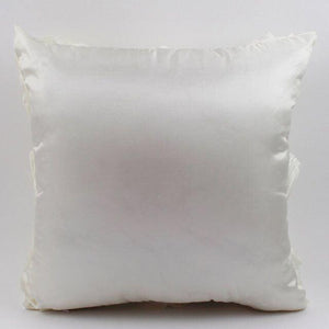 3D Roses Style Embroidered Polyester Cushion Cover Pillowcase Wedding Home Decorative Roses Floral Print Cushion Covers Throw Pillow Covers For Decorating Sofa Car Bedroom 42x42cm